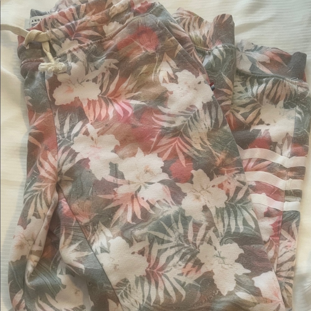 Sol Angeles Tropical Print Joggers